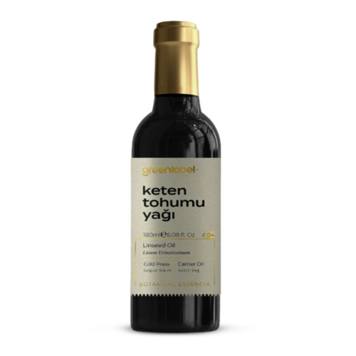 Greenlabel Keten Tohumu Yağı 180 ml - Greenlabel