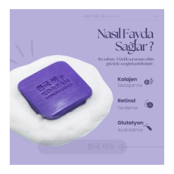 Greenlabel Korean Serum Soap Collagen Night Face Bar 3x60 gr - 3