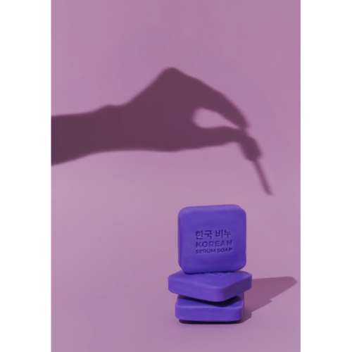 Greenlabel Korean Serum Soap Collagen Night Face Bar 3x60 gr - 5