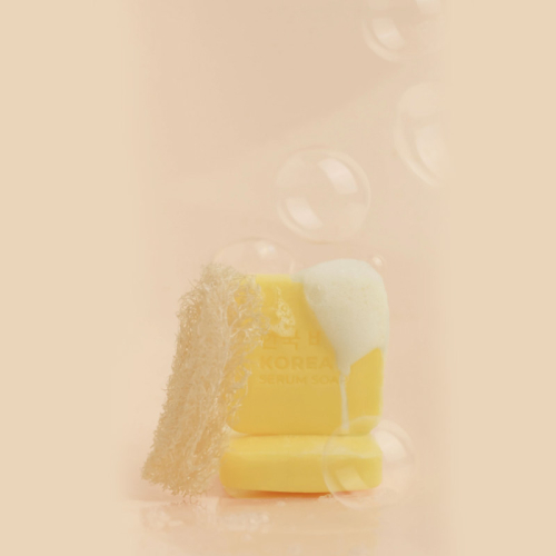 Greenlabel Korean Serum Soap Vitamin Day Face Bar 3x60 gr - 5