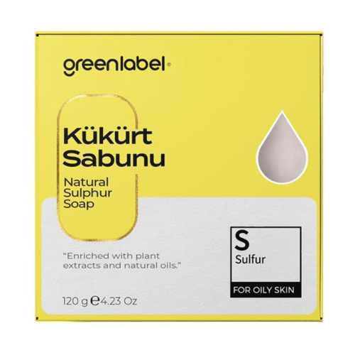 Greenlabel Kükürt Sabunu 120 gr - Greenlabel