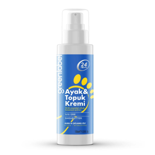 Greenlabel Nemlendirici Ayak ve Topuk Bakım Kremi 100 ml - Greenlabel