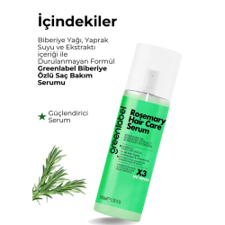 Greenlabel Rosemary Biberiye Özlü Saç Bakım Serumu 100 ml - 3