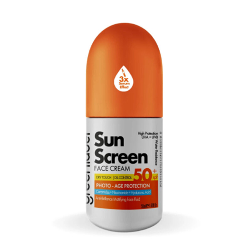 Greenlabel Sun Screen Face Cream Spf50+ 50 ml - Greenlabel