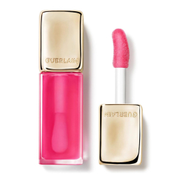 Guerlain KissKiss Bee Glow Oil Likit Ruj - Pop Rose - 1