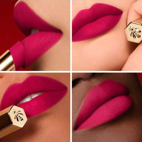 Guerlain KissKiss Blur Matte Lips 391 - Vibrant Rose - 3