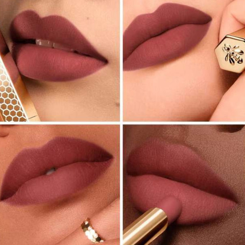 Guerlain KissKiss Blur Matte Lips 396 - Peony Kiss - 3