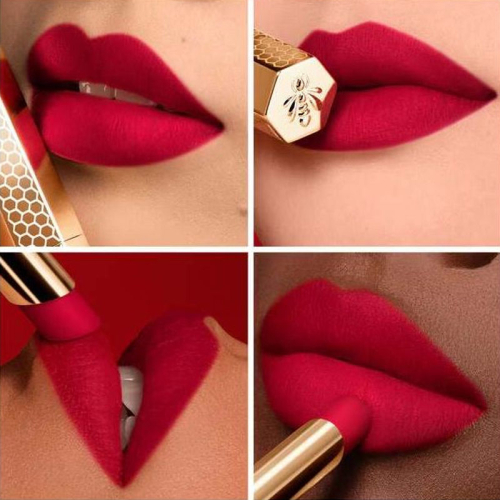 Guerlain KissKiss Blur Matte Lips 559 - Red Bouquet - 3