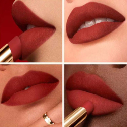 Guerlain KissKiss Blur Matte Lips 599 - Red Aster - 3