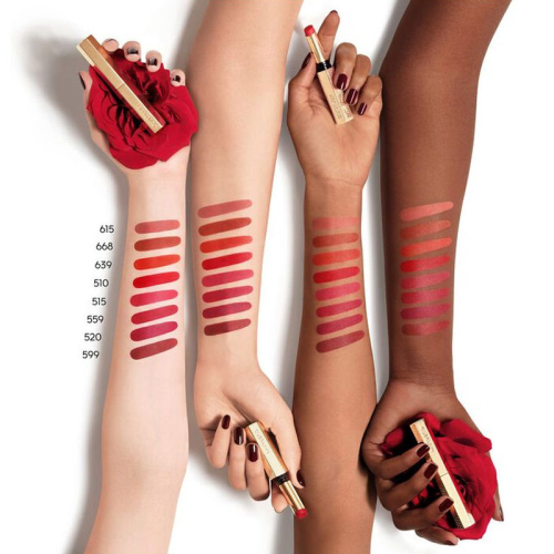 Guerlain KissKiss Blur Matte Lips 599 - Red Aster - 4