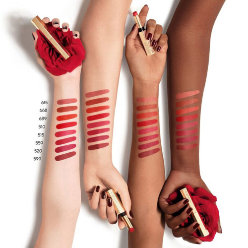 Guerlain KissKiss Blur Matte Lips 615 Orange Blossom - Orange Nude - 4