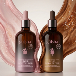 Gülsha Bronz Işıltılı Güllü Vücut İksiri 100 ml - 3