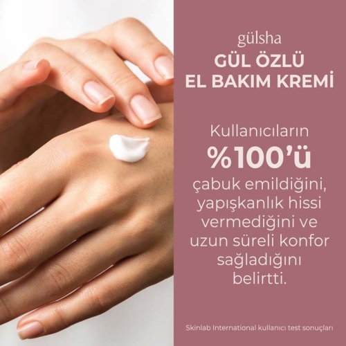 Gülsha Gül Özlü El Bakım Kremi 30 ml - 8