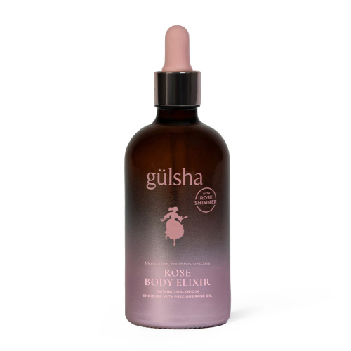 Gülsha Pembe Işıltılı Güllü Vücut İksiri 100 ml - Gülsha