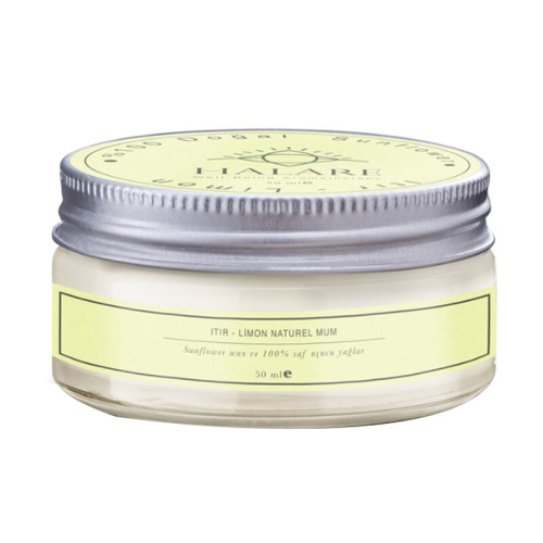 Halare Aromatherapy Itır ve Limon Aromalı Mum 50 ml - Halare Aromatherapy