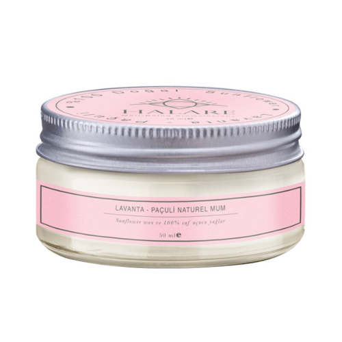 Halare Aromatherapy Lavanta - Paçuli Aromalı Mum 50 ml - 1