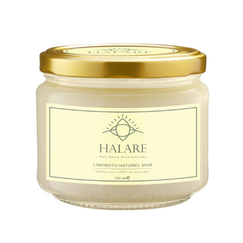 Halare Aromatherapy Limonotu Doğal Mum 330 ml - Halare Aromatherapy