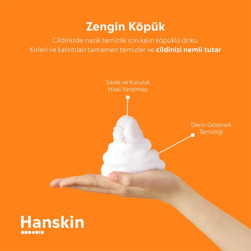 Hanskin Cleansing Foam Blackhead 120 ml - 3