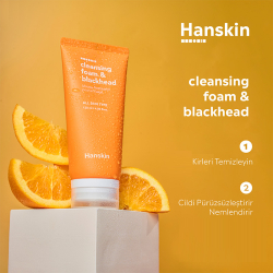 Hanskin Cleansing Foam Blackhead 120 ml - 4