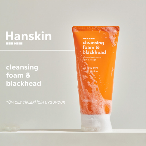 Hanskin Cleansing Foam Blackhead 120 ml - 5