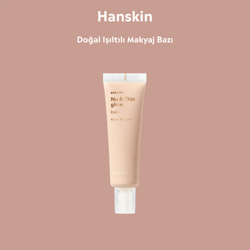 Hanskin Nudi Thin Glow Base - Cool Blossom 30 ml - 6