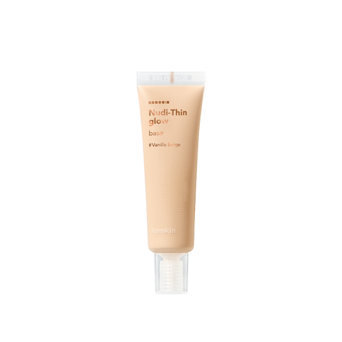 Hanskin Nudi Thin Glow Base - Vanilla Beige 30 ml - Hanskin