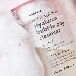 Hanskin Hyaluron Bubble Pop Cleanser 150 ml - 5