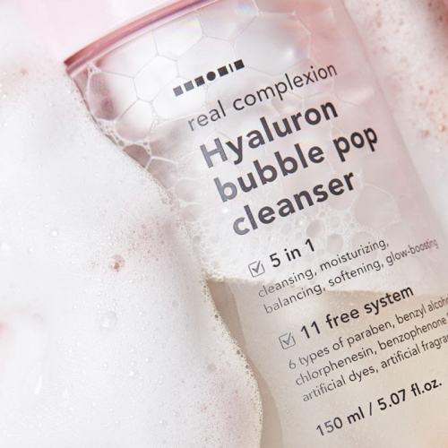 Hanskin Hyaluron Bubble Pop Cleanser 150 ml - 5
