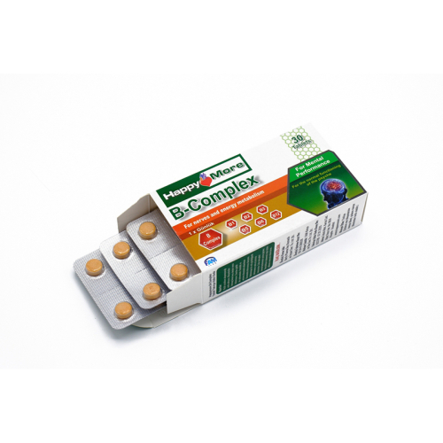 HappyMore B Complex Takviye Edici Gıda 30 Tablet - 6