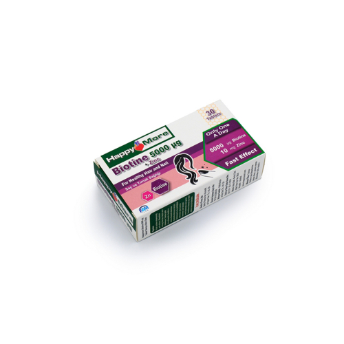 HappyMore Biotin Takviye Edici Gıda 30 Tablet - 3