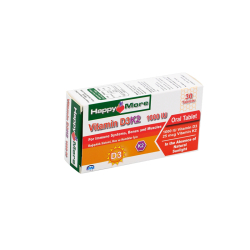 HappyMore Vitamin D3K2 Takviye Edici Gıda 30 Tablet - 6