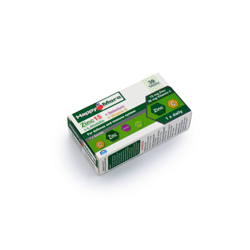 HappyMore Zinc Takviye Edici Gıda 30 Tablet - 4