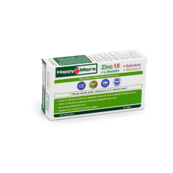 HappyMore Zinc Takviye Edici Gıda 30 Tablet - 5