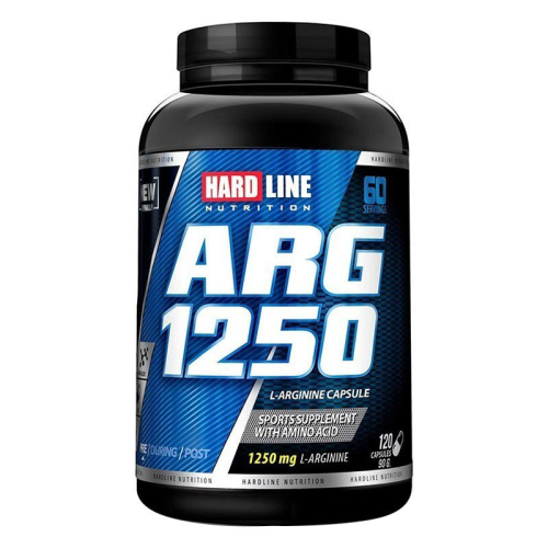Hardline ARG 1250 Arginine 120 Kapsül 1250 mg - Hardline