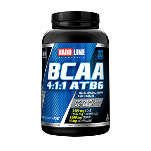Hardline BCAA 4.1.1 ATB6 120 Tablet - Hardline