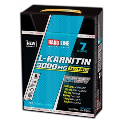 Hardline L-Karnitin Matrix 3000 mg Limon 7 Adet
