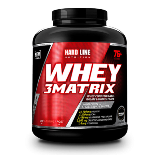 Hardline Whey 3 Matrix Muz 2300 g - Hardline