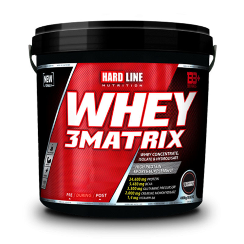 Hardline Whey 3 Matrix Protein Çikolata 4000 g - Hardline