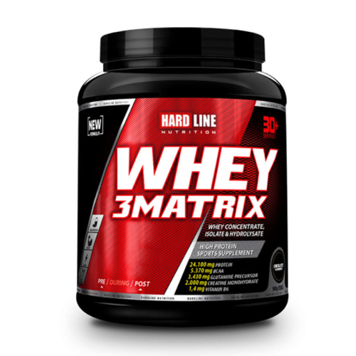 Hardline Whey 3Matrix Çikolata 908 g - Hardline