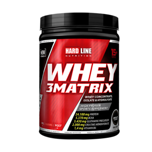 Hardline Whey 3Matrix Çilek 454 g - Hardline