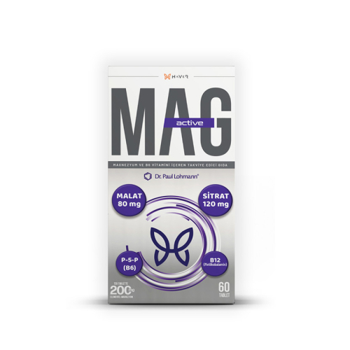 Haver Mag-Active 30 Tablet - Haver Farma