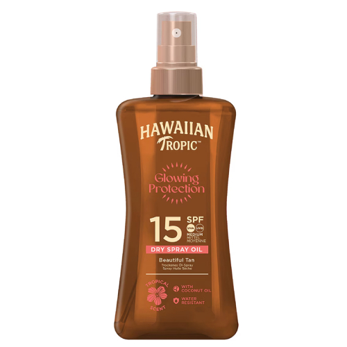 Hawaiian Tropic Glowing Protection Spf15 Koruyucu ve Bronzlaştırıcı Yağ 200 ml - Hawaiian Tropic