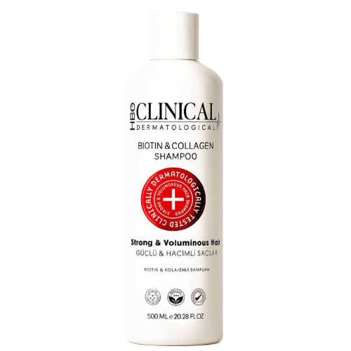 HBO Clinical Biotin ve Kolajen Tuzsuz Şampuan 500 ml - HBO Clinical