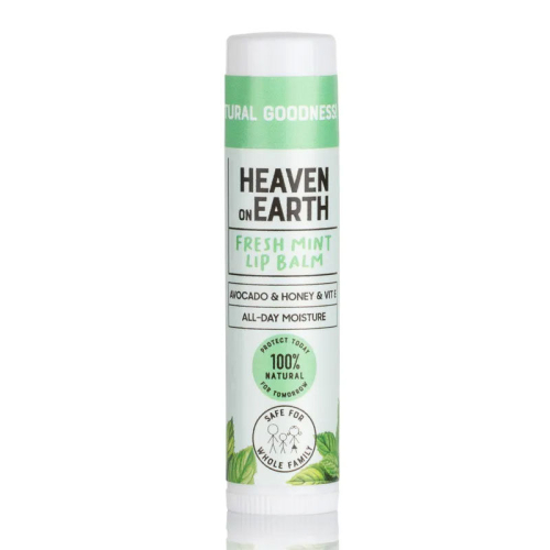 Heaven on Earth %100 Doğal Ve Organik İçerikli Lip Balm 5 gr - Fresh Mint - Heaven On Earth