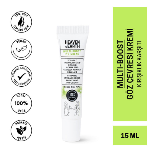 Heaven On Earth Multi-Boost Göz Çevresi Bakım Kremi 15 ml - 2