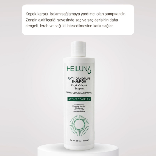 Heiluna Kepek Karşıtı Şampuan 400 ml - 4