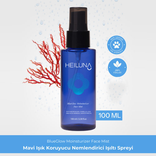Heiluna Mavi Işık Koruyucu Işıltı Veren Yüz Spreyi 100 ml - 2
