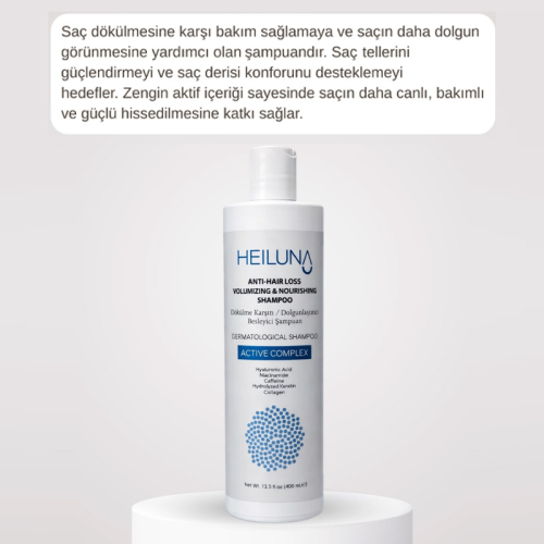 Heiluna Saç Dökülme Karşıtı Şampuan 400 ml - 4