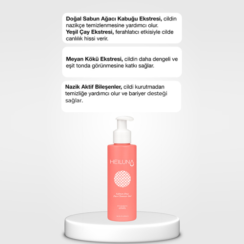 Heiluna Somon Yüz Temizleme Jeli 150 ml - 4