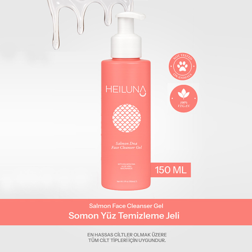 Heiluna Somon Yüz Temizleme Jeli 150 ml - 2